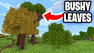 Пакет текстур &laquo;Пушистые листья&raquo; для Minecraft Bedrock! &mdash; Урок