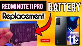 REDMI NOTE 11 PRO BATTERY REPLACEMENT | HOW TO CHANGE REDMI NOTE 11 PRO BATTERY #redmi #repair #new
