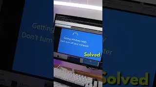 How to fix if your stuck on getting windows ready #tech #pcgamingtips #gamingcomputer #pc