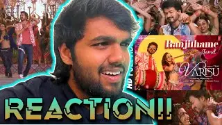 Ranjithame Full Video | REACTION!! | Varisu (Tamil) | Thalapathy Vijay | Rashmika | Vamshi| Thaman S