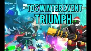 TDS WINTER EVENT 2023 TRIUMPH (full gameplay)| ROBLOX
