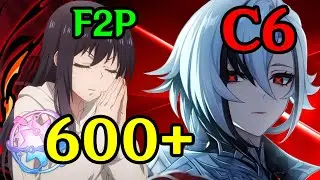 Can I C6 Arlecchino as a F2P?!? (600+ Pulls)