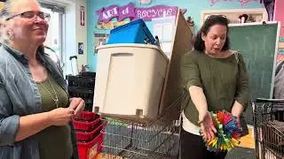 Poconos School Teachers travel to Art of Recycle for Free Teacher Resources