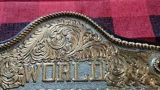 Top Rope Belts Carved Big Gold Crumrine Championship Belt