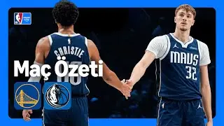 Golden State Warriors - Dallas Mavericks | Ma&ccedil; &Ouml;zeti | NBA | Prime Video T&uuml;rkiye