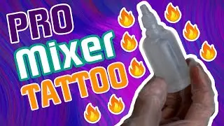 Como hacer mixer o mezclador para sombras tattoo 👌👌👌 shadows tattoo mixer⚡⚡⚡