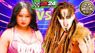 🔥  Indian Girl Anvita Sen vs.  Valhalla &ndash; EPIC Iron Man Match | WWE 2K24 Showdown  April 10, 2025 🔥
