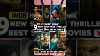 Top 5 south 2025 crime thriller movies, best crime thriller movies 2025, #viralvideo #crimethriller