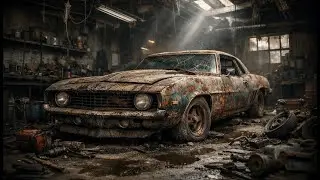 ASMR Car Restoration Full Rebuild of Chevrolet Camaro 1969 from Abandoned Condition to Looking New
