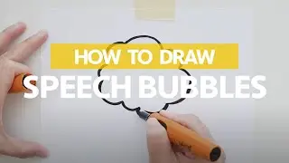 HOW TO DRAW SPEECH BUBBLES | Bite-size Learning Series