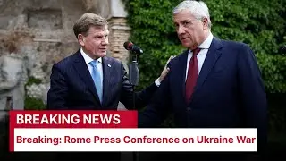 Italy, Germany Pledge Ukraine Support in Rome Presser | Rome Press Conference on Ukraine War | AC15