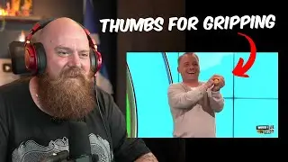 Can Bob Mortimer REALLY Break an Apple in Half? | Hilarious Reaction!