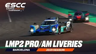 The LMP2 Pro/Am liveries 🙌 I 4 Hours of Barcelona 2025 I ESCC