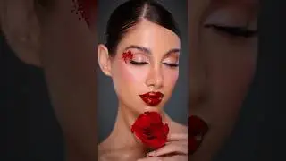 Serving looks and love this Valentine's! ❤️ValentinesGlam#ValentinesMakeup#GlamUp#RomanticLooks