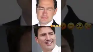 Justin Trudeau VS Pierre Poilievre cute emoji challenge #shorts