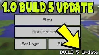 MCPE 1.0 UPDATE Build 5 Alpha RELEASE!? - Minecraft Pocket Edition (1.0 Update Build 5)