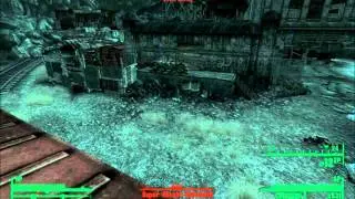 Fallout 3 - Evergreen Mills Super Mutant Behemoth Rampage