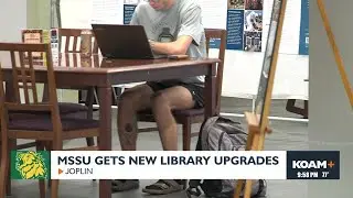 A look a the new renovations at MSSU's library