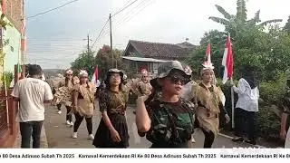 KARNAVAL KEMERDEKAAN RI KE 80 DESA ADINUSO