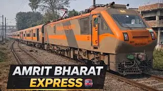 Amrit Bharat Express: Patna to Delhi! 🚆🔥#AmritBharatExpress