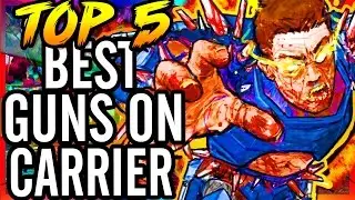 Top 5 Best Weapons on Carrier/Best Guns on Carrier  ~ CoD AW Exo-Zombies Supremacy Gameplay!