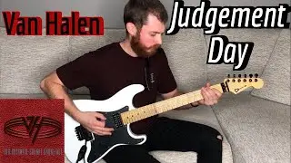 Van Halen - Judgement Day (Guitar Cover w/ Tabs & Backing Track On Shred-Lab.com)