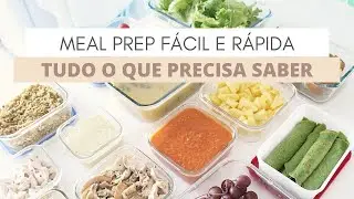 MEAL PREP PARA QUEM NÃO TEM TEMPO | NÃO PASSE HORAS NA COZINHA #mealprep #mealprepping #organizar