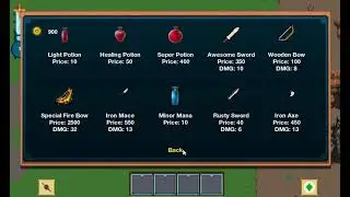 Dark land: NPC Trading System Showcase &ndash; Buy & Sell Items with Visual Effects