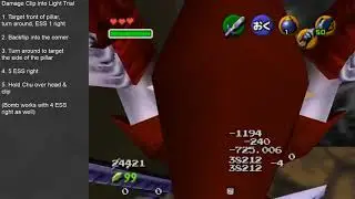chu damage clip into light trial setup