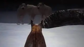 Dancing wolves on Ultimate Arctic simulator
