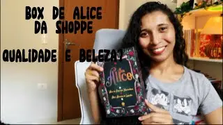 Gravei o unboxing do box de Alice que comprei na Shopee. Vale a pena? 📚