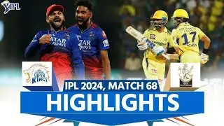 RCB VS CSK 🥶 Most Entertaining Match IPL 2024 I Thriller Match 🔥 #rcb #rcbvscsk