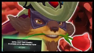 Dota 2 But The Camera Is Locked Into 3rd Person View