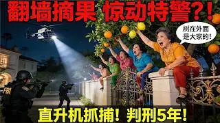 15名大妈把比佛利山庄当自家后花园！组团翻墙摘水果、翻垃圾、泳池泡脚！房主怒斥后她竟说：