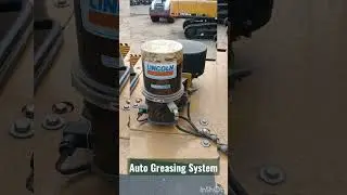 How to installation Auto greasing System !! #shorts #excavator #grease