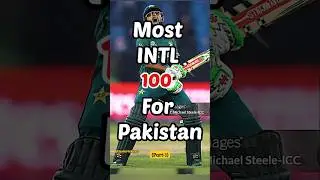 (Part-1) Most 100 For Pakistan In Cricket History 🏏 #shorts #cricket #pakistancricket #indvspak