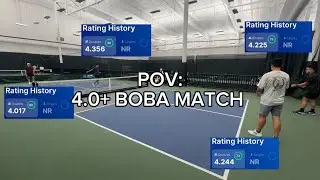 POV: 4.0+ Boba Match! Minh/Alex vs Tom/Warren.