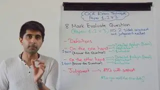 8 Marker - Paper 1, 2 & 3 - OCR A Level Economics