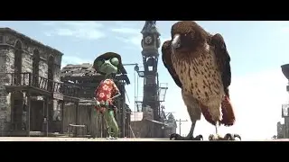 Rango vs Egale💪 | Rango movie 2011[Hindi],