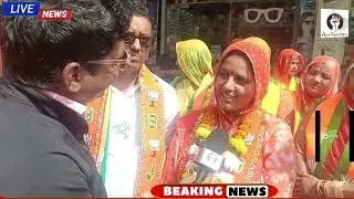 news nalasopara ward no 22 mein pinki Rathore ka bike raili