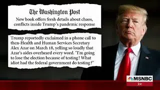Trump discussed sending Americans with virus to Guantanamo, according to book