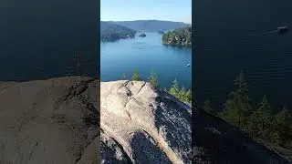 Super View Of Indian Arm #hikingday #view #viewpoint #short #shortsviral #ytshort #ytshortvideo
