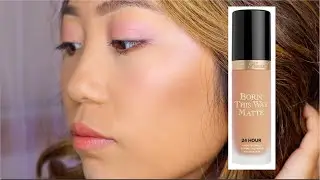 TWO FACED BORN THIS WAY 24 HOURS MATTE FOUNDATION --- FIRST IMPRESSION