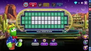 Wheel of Fortune: Pogo Edition: Alice's Lucky Spinner Event Badge Part 1 & Holiday Gift Badge Part 1