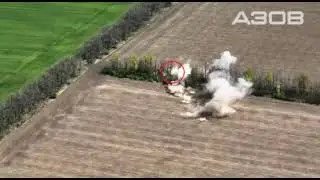 Ukraine Special Operation Artillery Forces Azov&ndash;Kyiv destroy Russian targets near Huljajpole