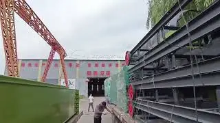 Video of ship fertilizer making equipment