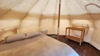 Glamping R&iacute;o Serrano - Caja Los Andes | Caba&ntilde;as en Torres del Paine