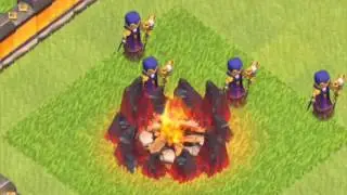 Clash of Clans Max Witch Attack