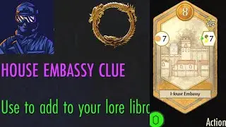 ESO: House Embassy Clue Location (Tales of Tribute Card Upgrade)