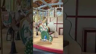 There's actually a carousel in the Butchart Gardens, quite romantic really, my daughter loved it~